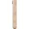 Ekena Millwork Westlake Arts and Crafts Smooth Bracket w/ Offset Brace, Douglas Fir, 5 1/2"W x 28"D x 40"H BKT0604X28X40WTL03SDF - alternate 2